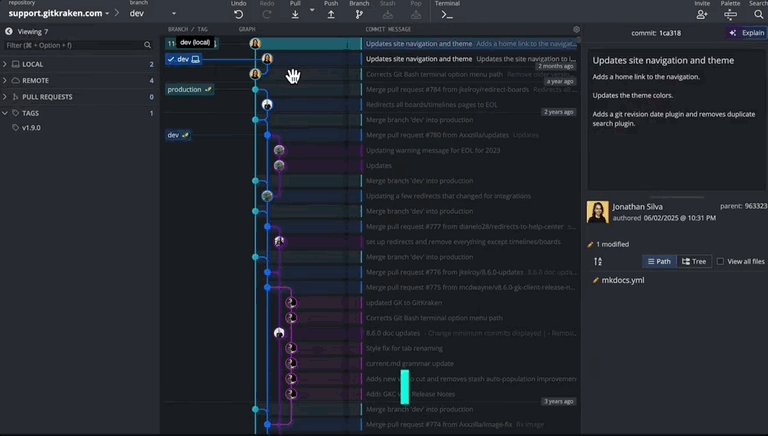 Auto-resolve with AI 버튼 클릭 결과